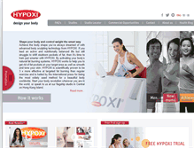 Tablet Screenshot of hypoxi.com.hk