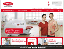 Tablet Screenshot of hypoxi.com